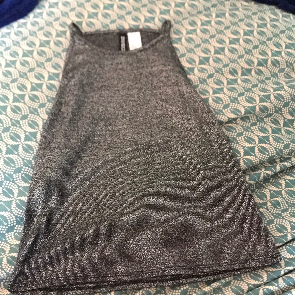 H&M sparkly tank top